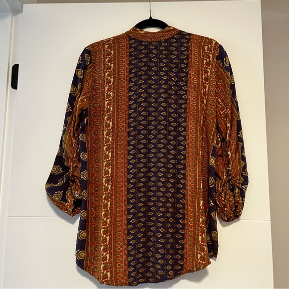 Guru For Life | Boho Button Up Shirt - Picture 8 of 14